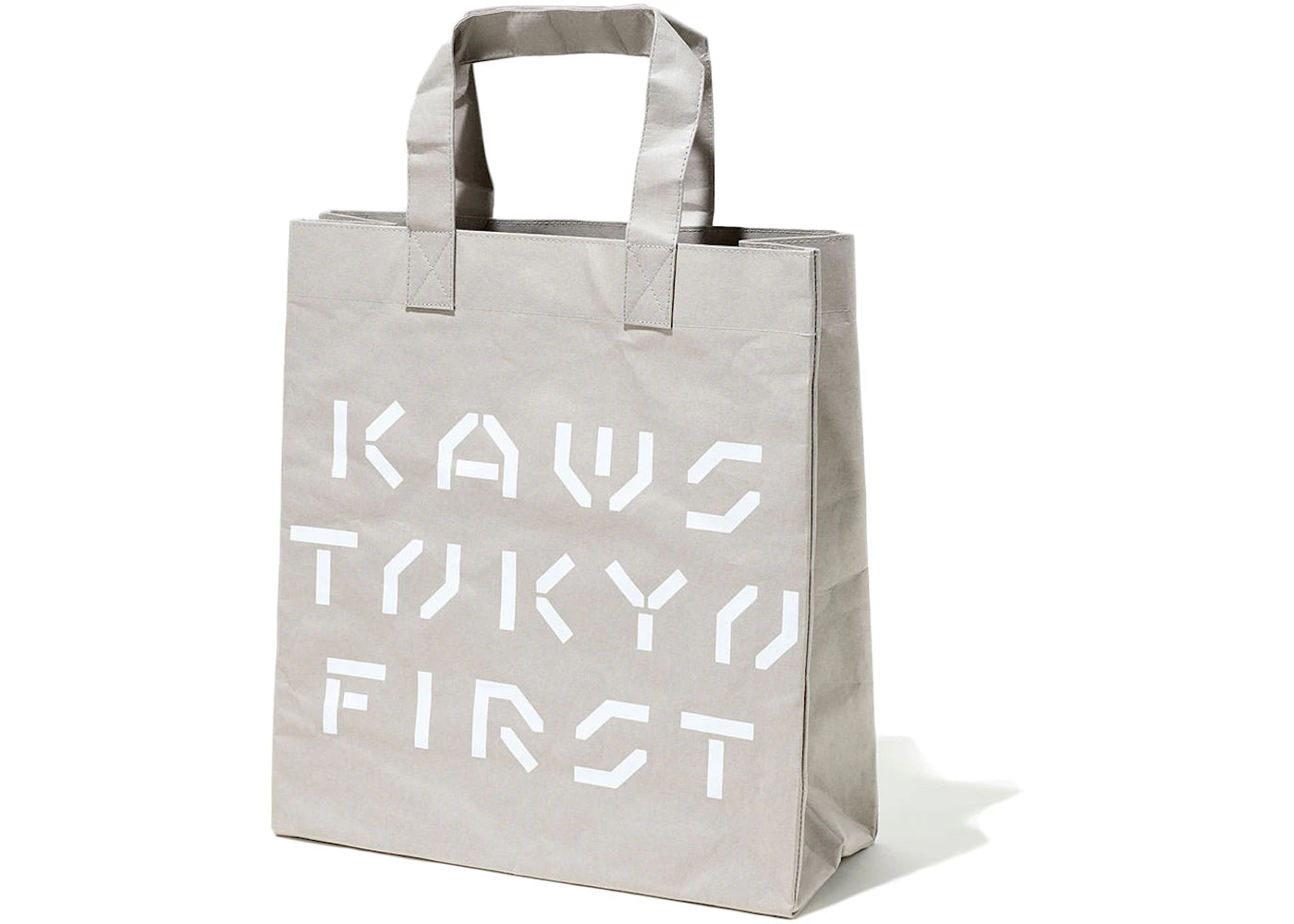 KAWS Tokyo First Reusable Shopping Bag Grey
