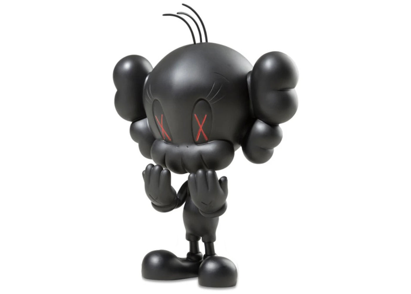 KAWS Tweety Vinyl Figure Black