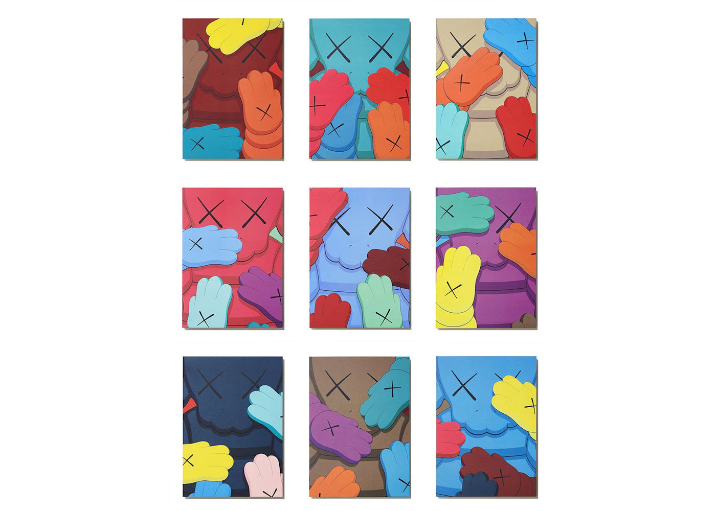 KAWS URGE Postcard Set of 10