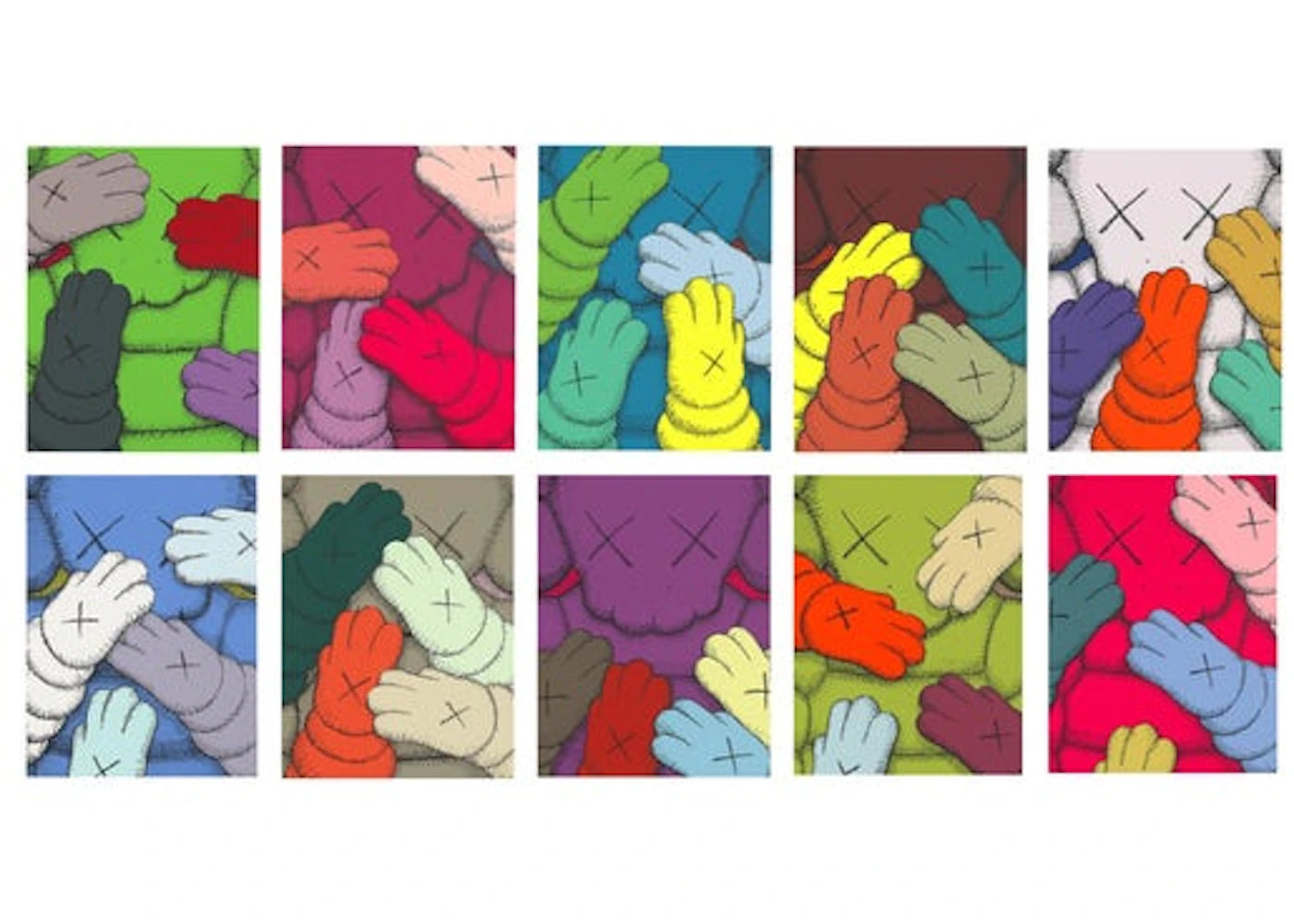 KAWS Urge Portfolio Set Of 10 Prints (Signed, Edition of 250)