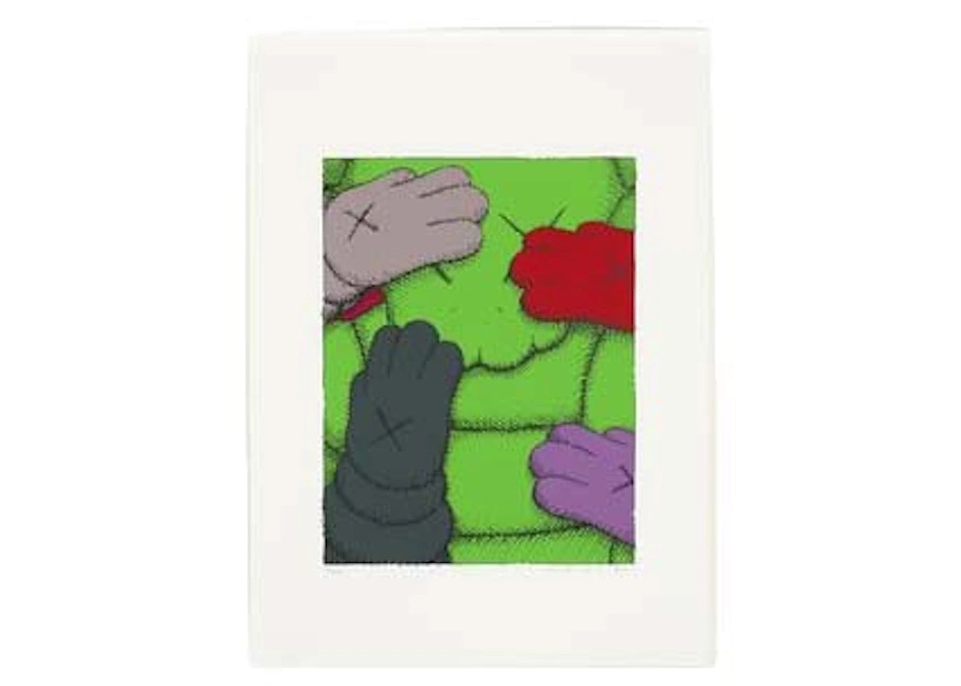 KAWS Urge Print #1 Green (Signed, Edition of 250)