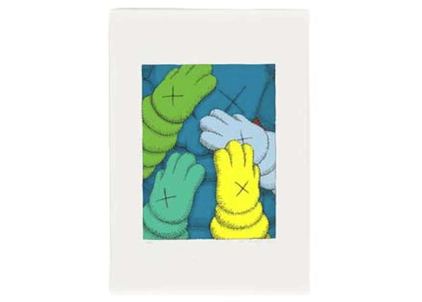 KAWS Urge Print #3 Dark Blue (Signed, Edition of 250)