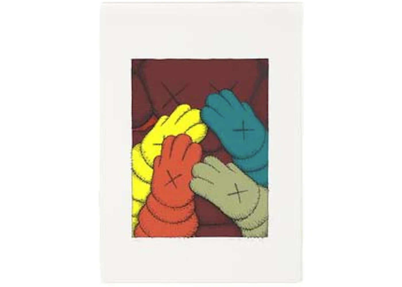 KAWS Urge Print #4 Maroon (Signed, Edition of 250)