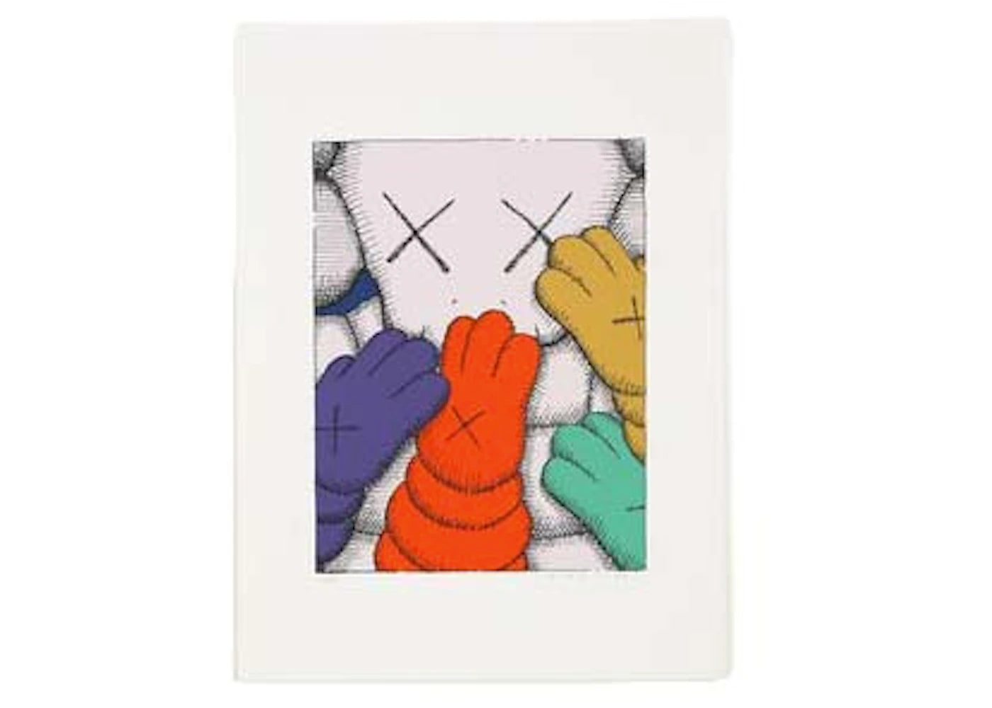 KAWS Urge Print #5 White (Signed, Edition of 250)