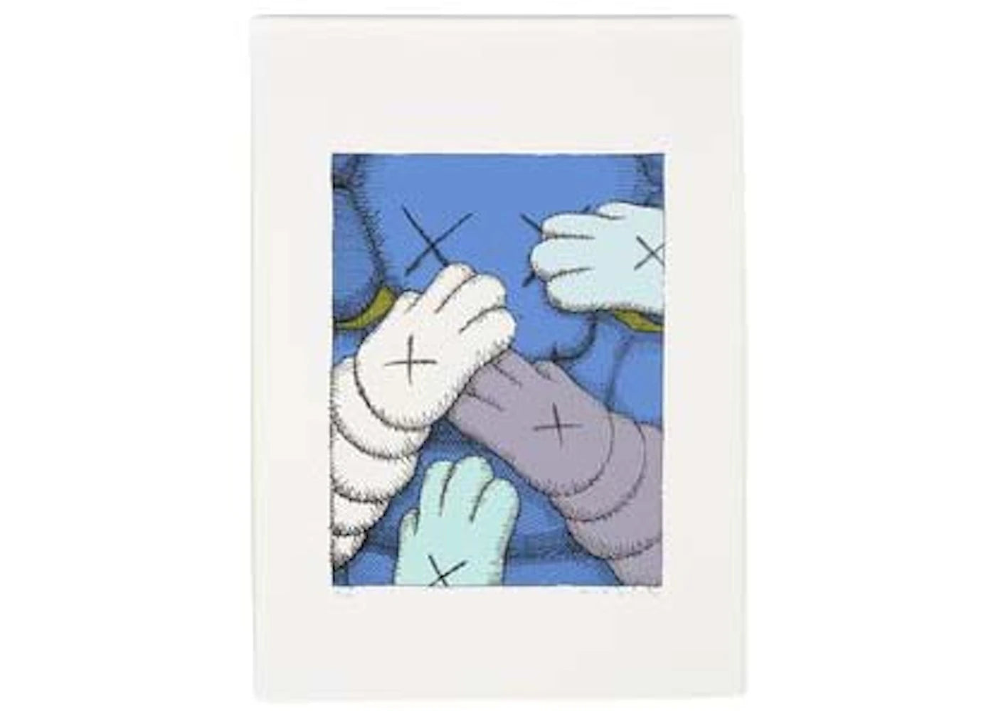 KAWS Urge Print #6 Light Blue (Signed, Edition of 250)