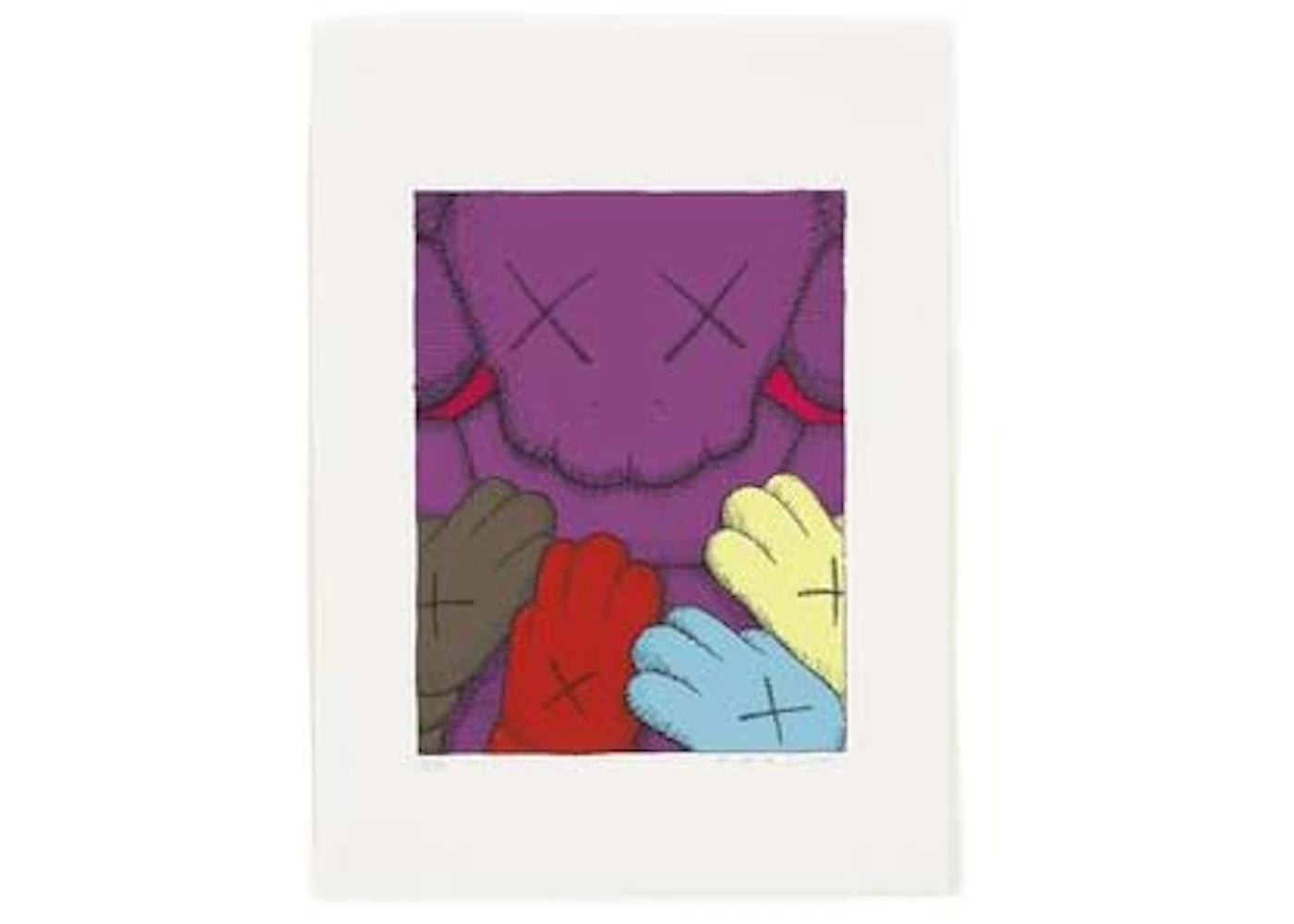 KAWS Urge Print #8 Purple (Signed, Edition of 250)