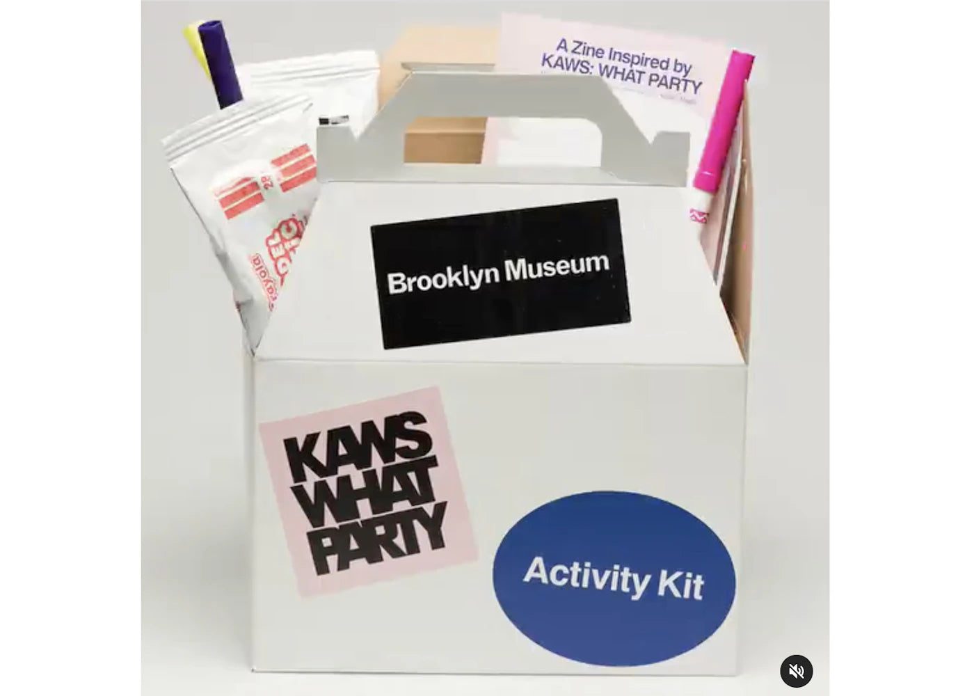 KAWS WHAT PARTY Activity Kit