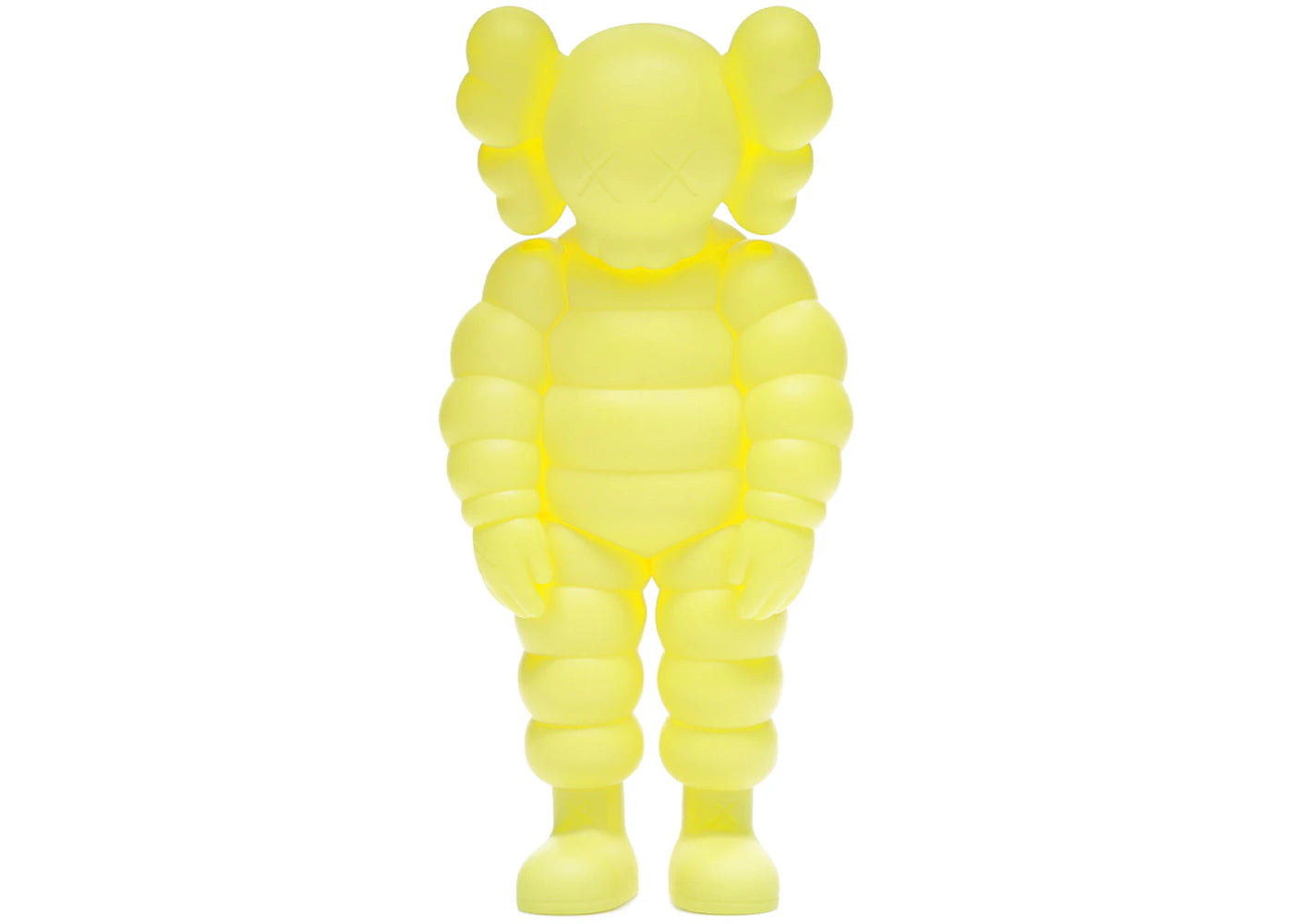 KAWS What Party Vinyl Figure Yellow