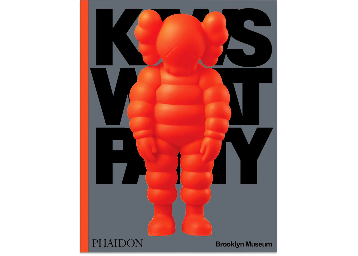 KAWS What Party Hard Cover Book Orange