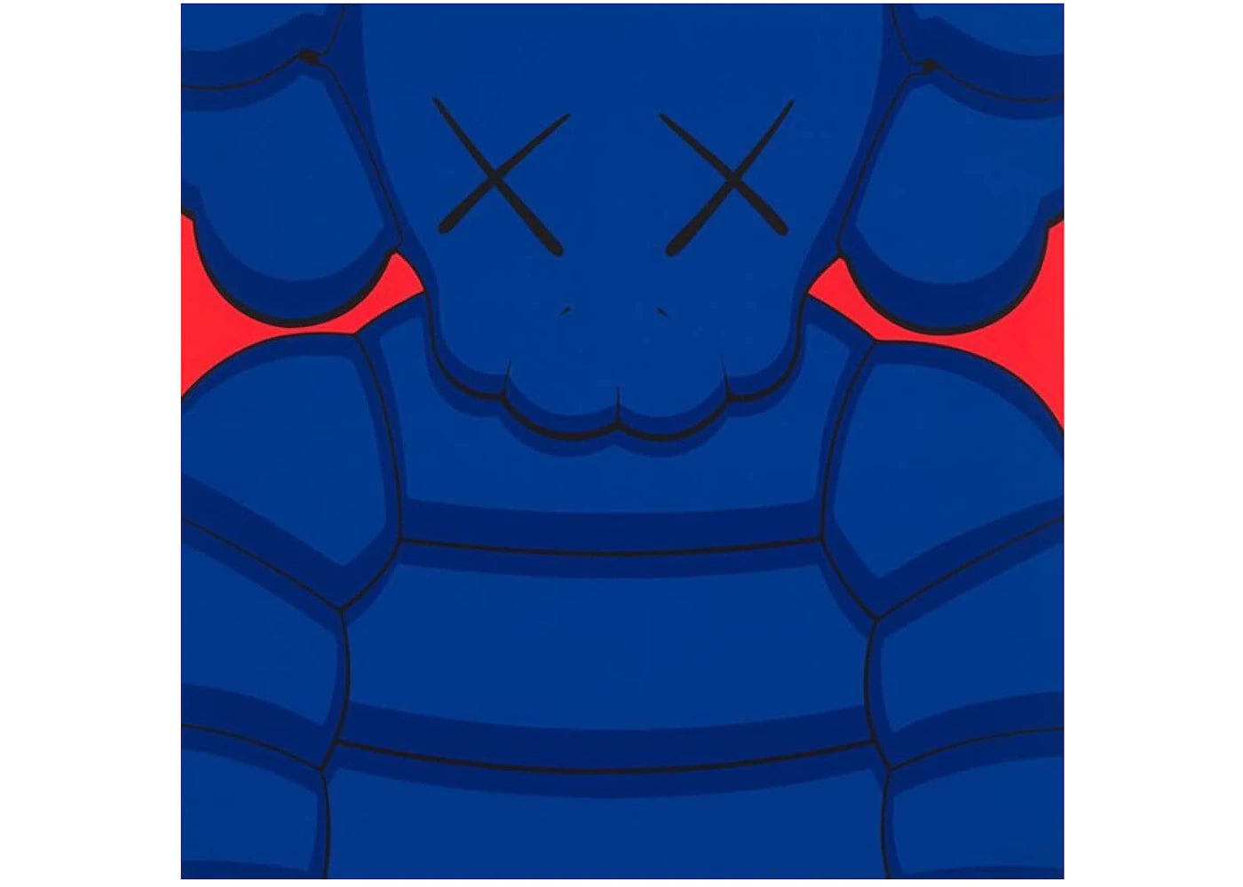 KAWS What Party Print #1 Blue (Signed, Edition of 100)