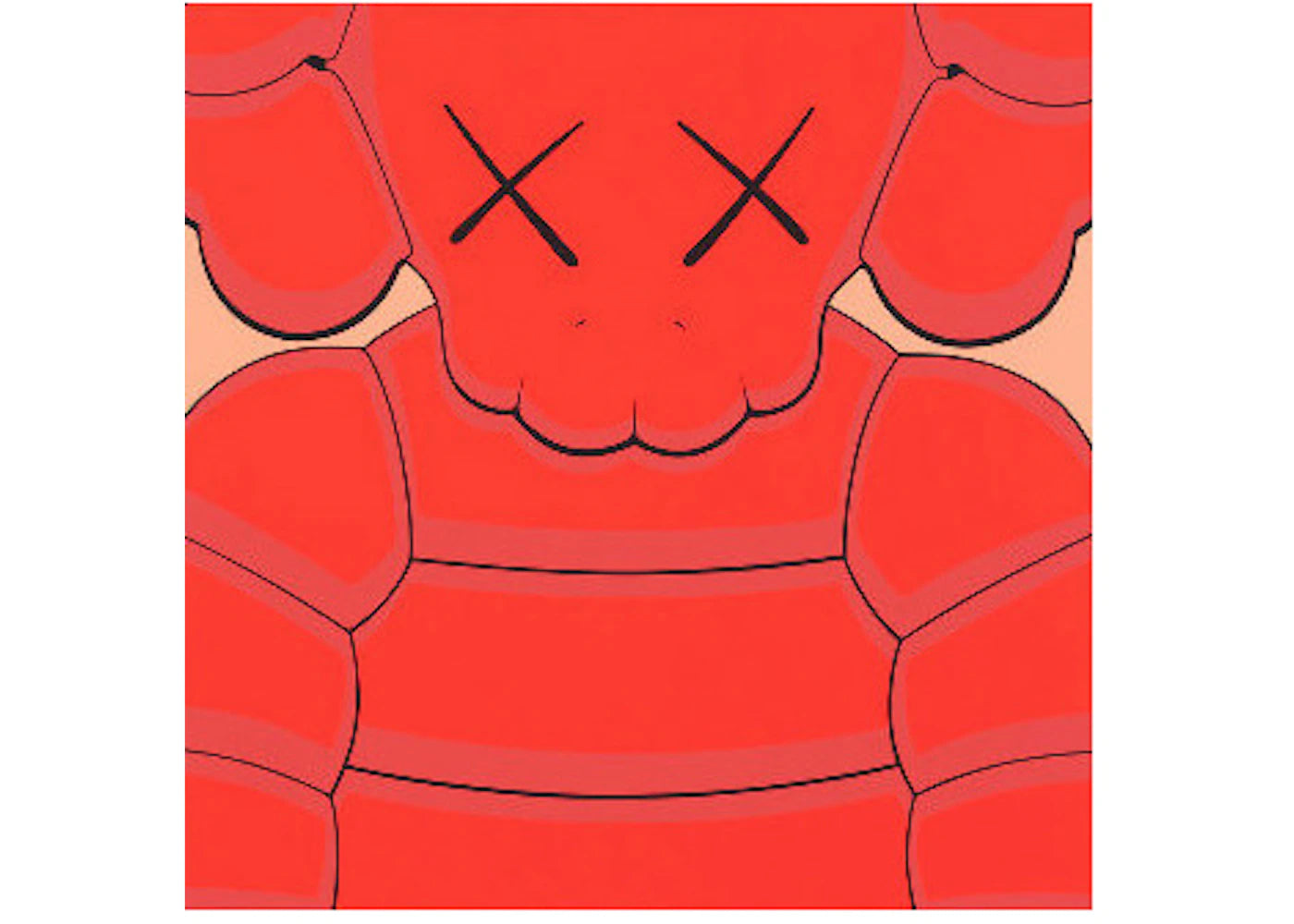 KAWS What Party Print #4 Orange (Signed, Edition of 100)