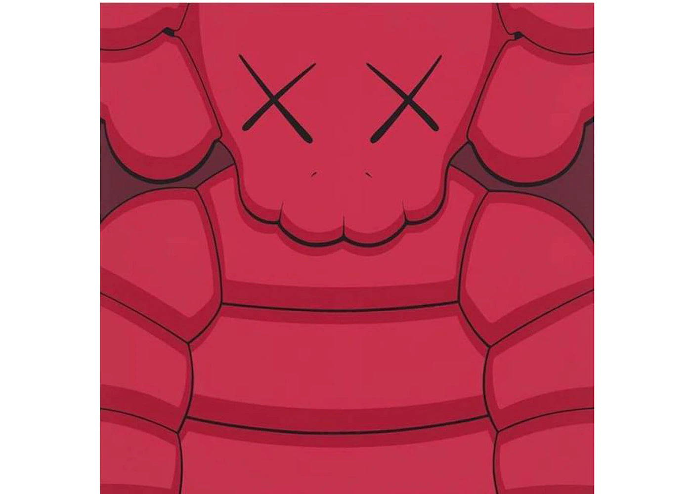 KAWS What Party Print #6 Red (Signed, Edition of 100)