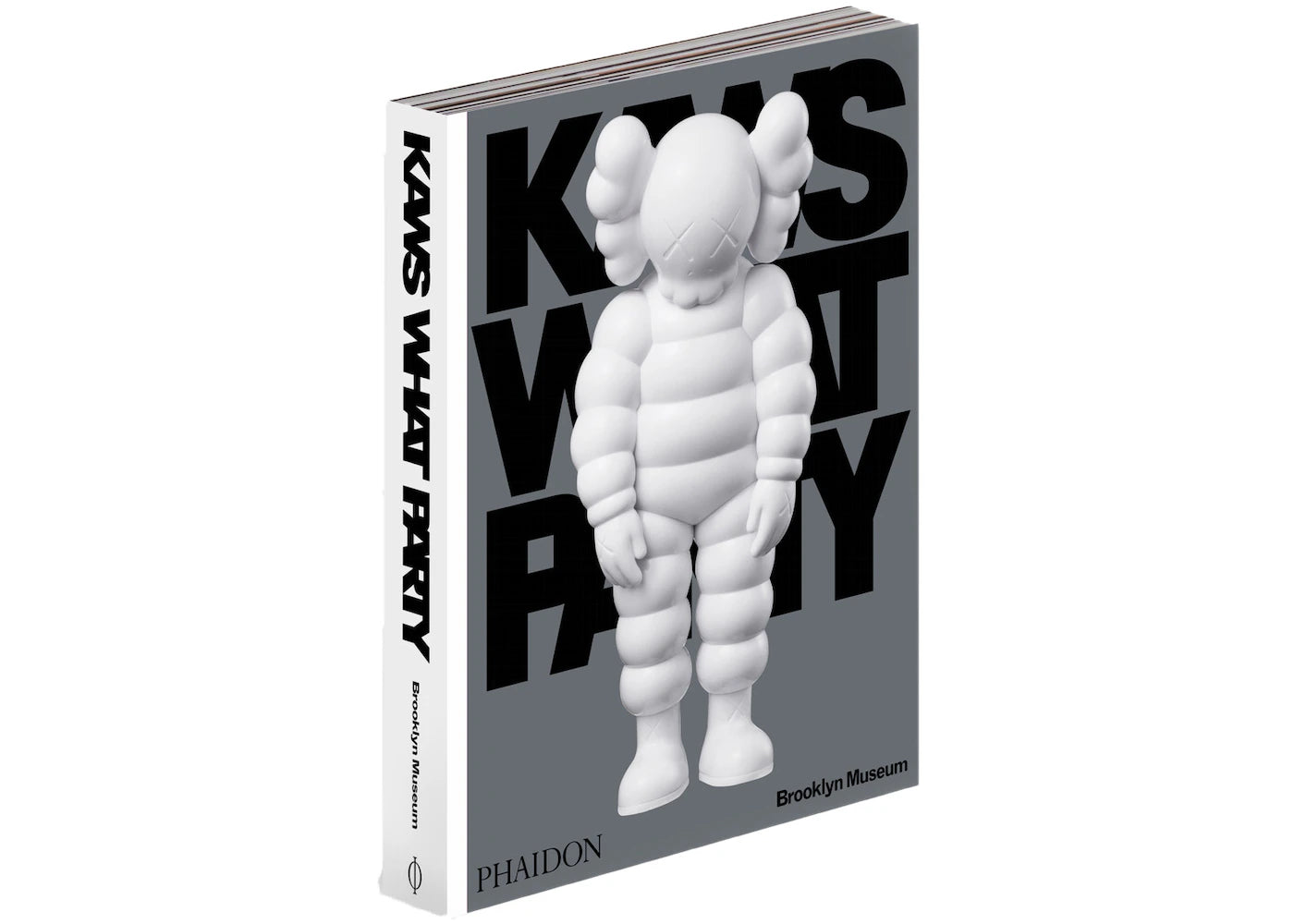 KAWS What Party Signed Edition Hard Cover Book White