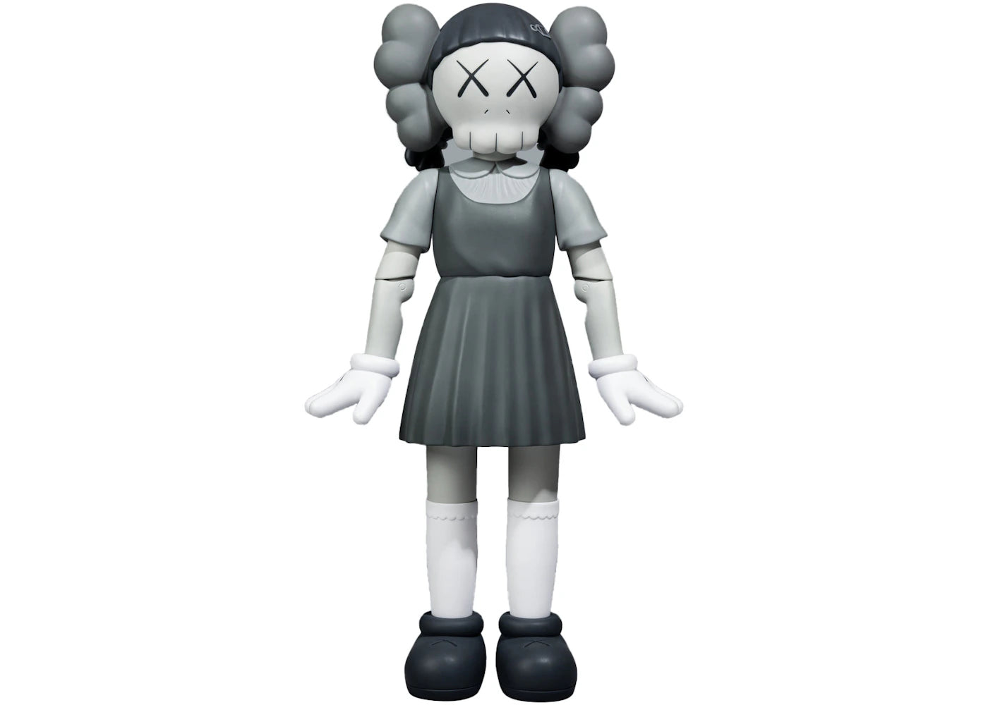 KAWS Young-Hee Vinyl Figure Monotone