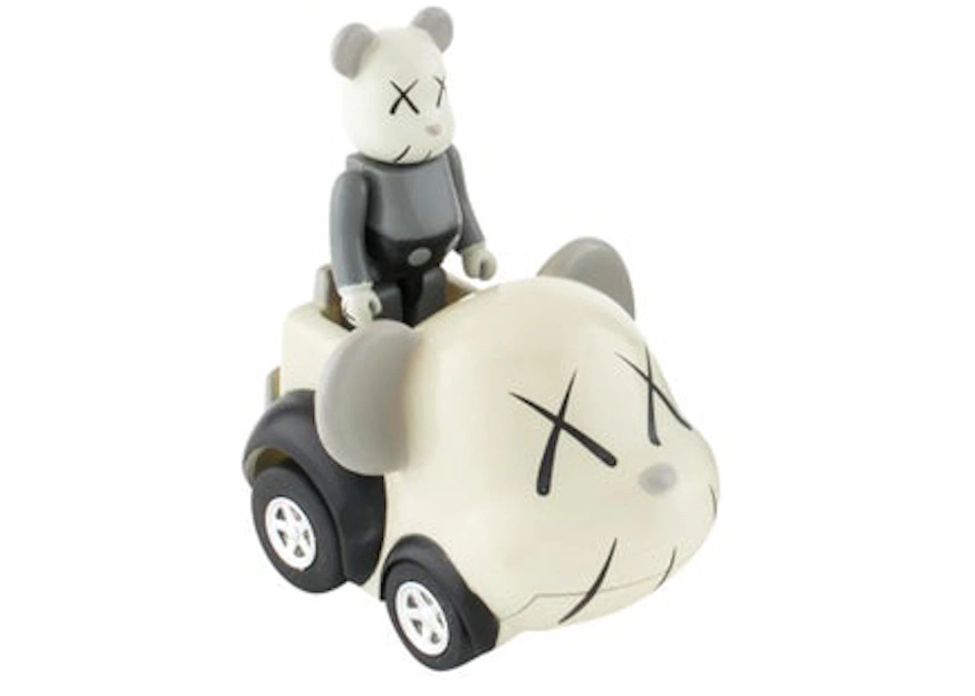 KAWS x Bearbrick x Takara Tomy Choro-Q Figure & Car Set Brown