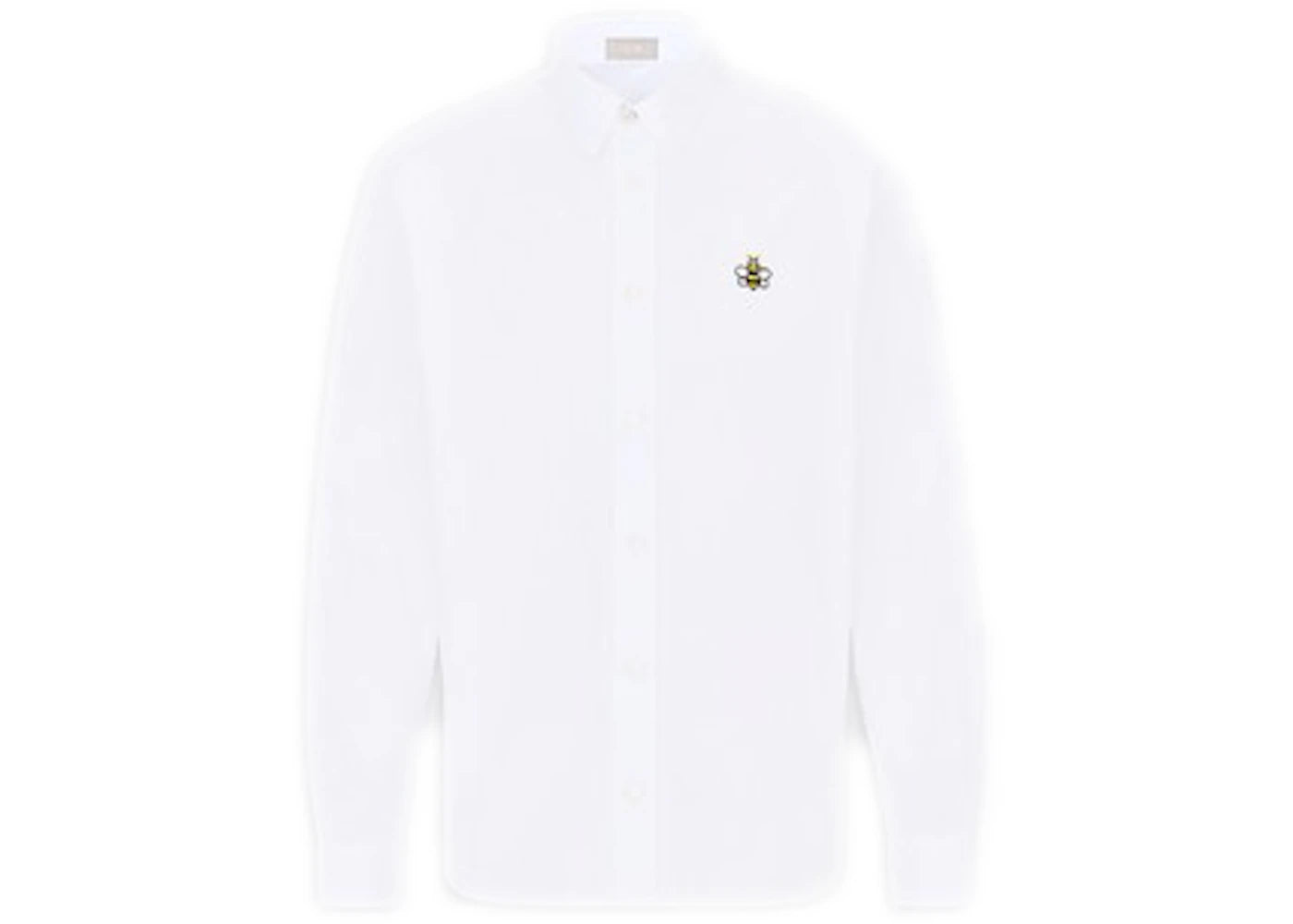 KAWS x Dior Bee Long Sleeve Shirt White