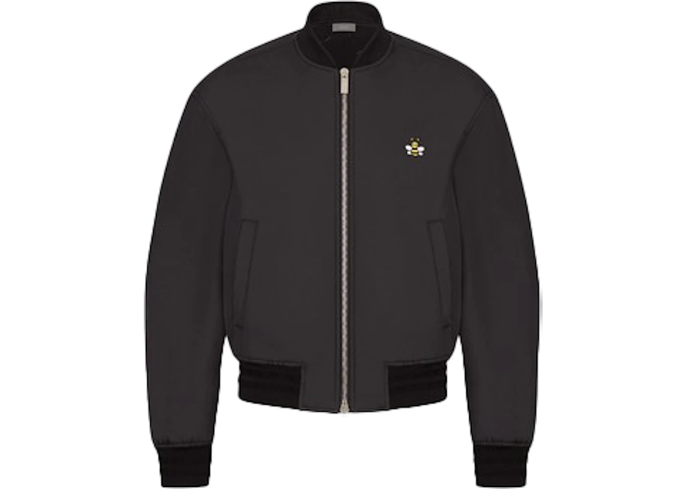 KAWS x Dior Bee Nylon Bomber jacket Black