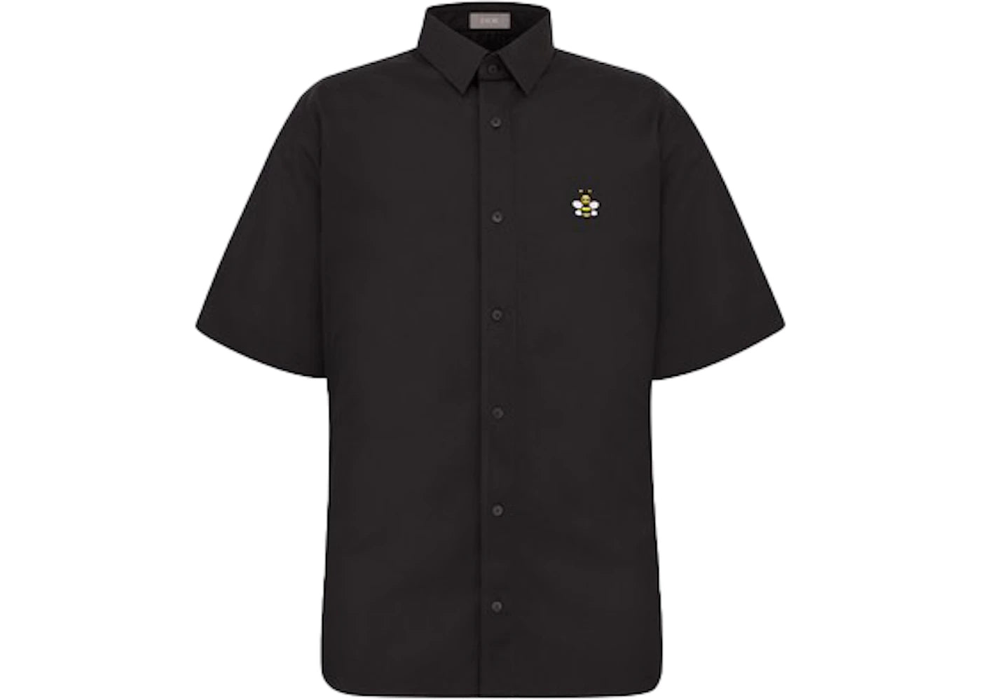 KAWS x Dior Bee Short Sleeve Shirt Black