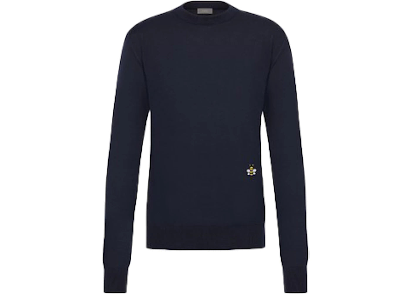 KAWS x Dior Bee Wool Sweater Navy
