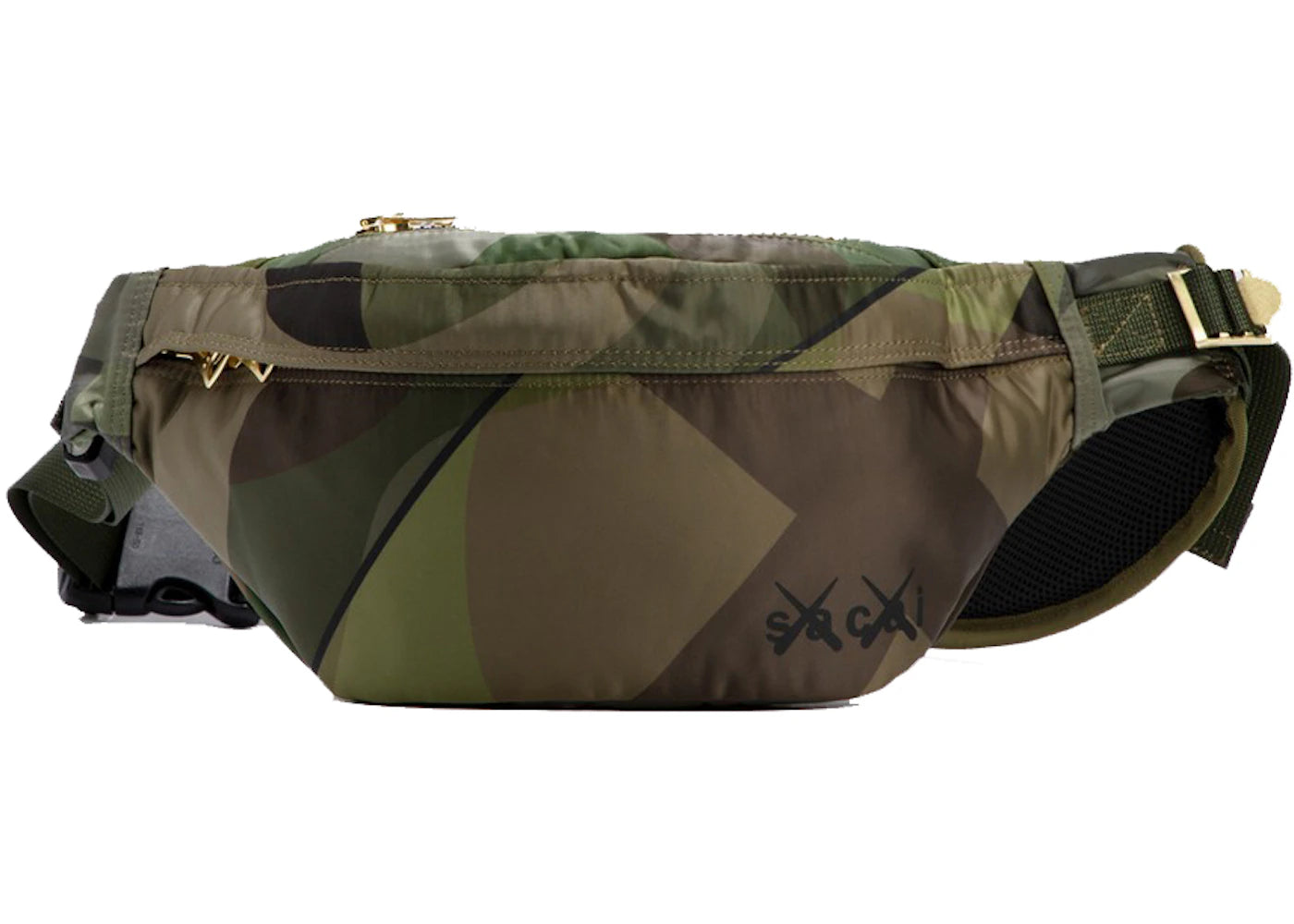 KAWS x Sacai Bum Bag Camouflage