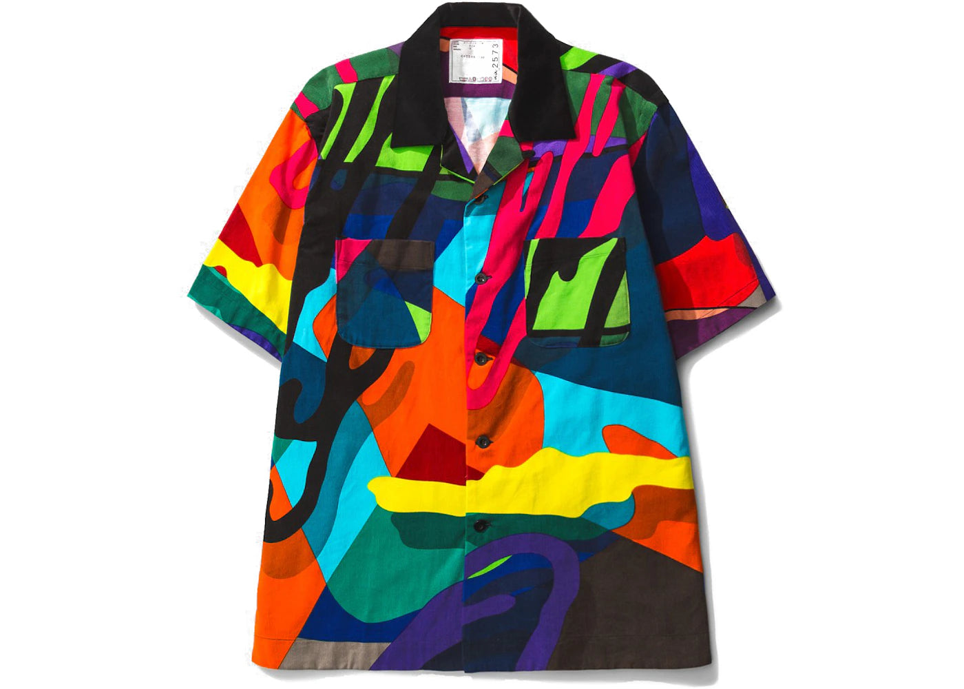 KAWS x Sacai Button Shirt Multi