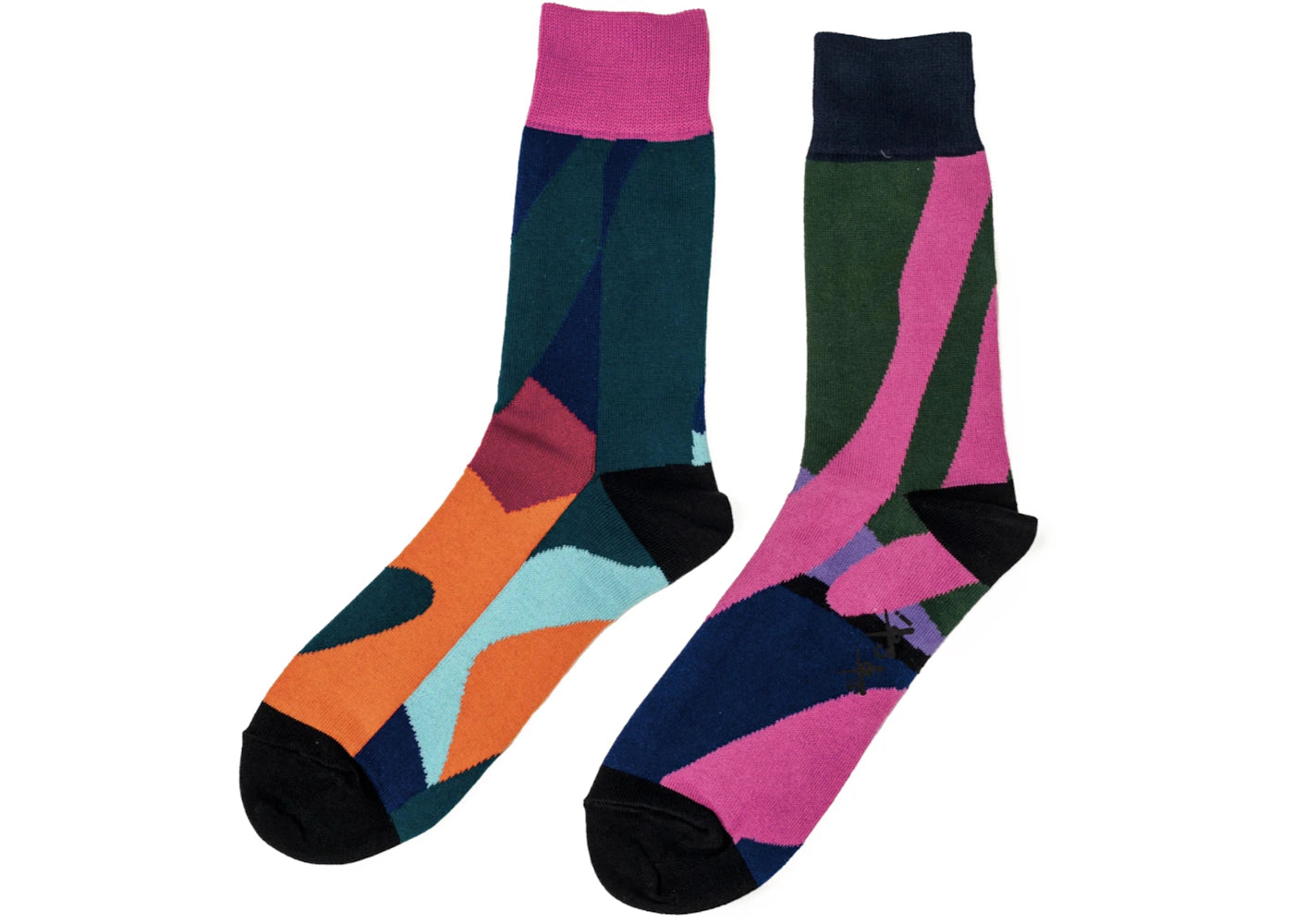 KAWS x Sacai II Socks Multi
