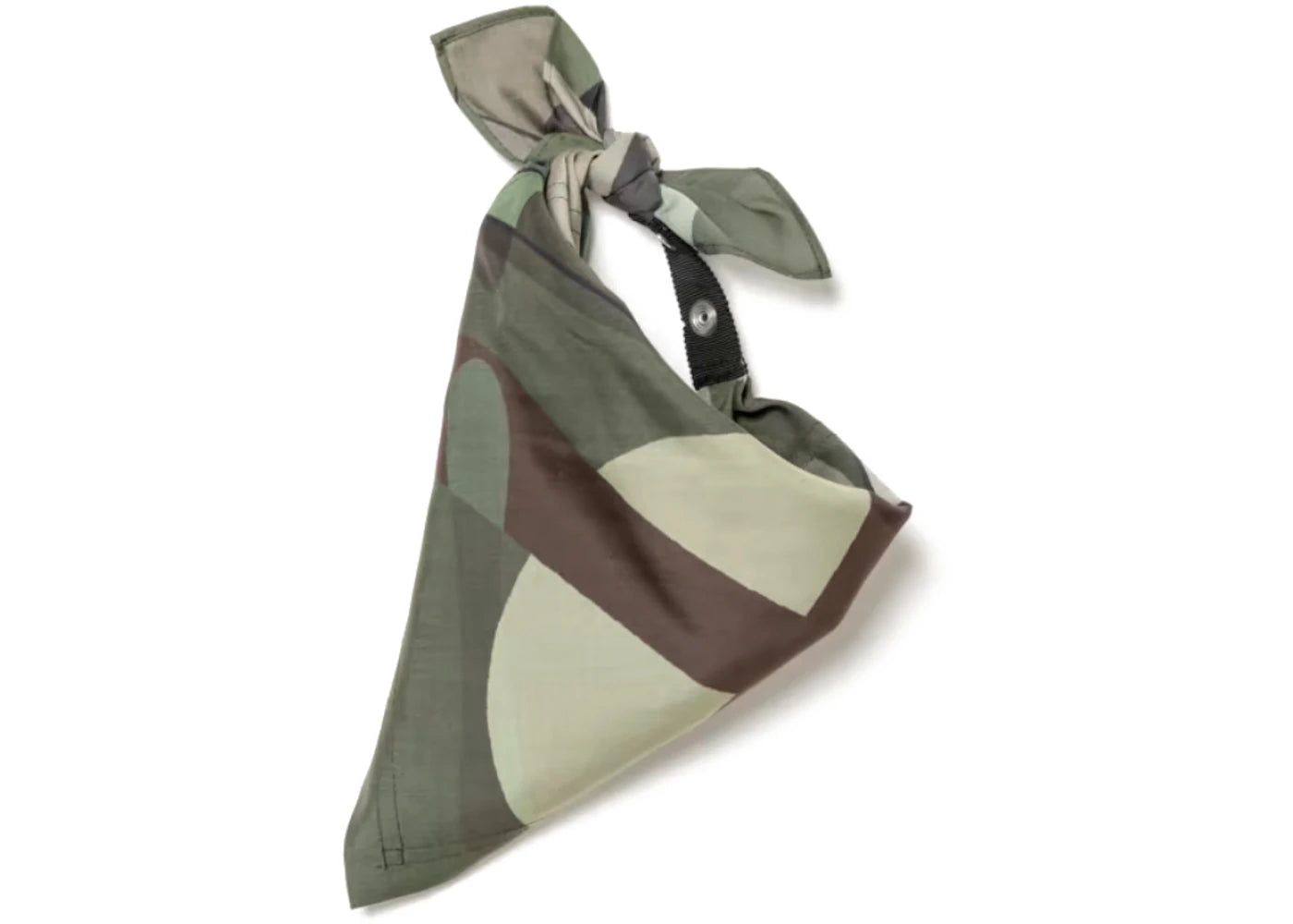 KAWS x Sacai Kids Camo Bib Green