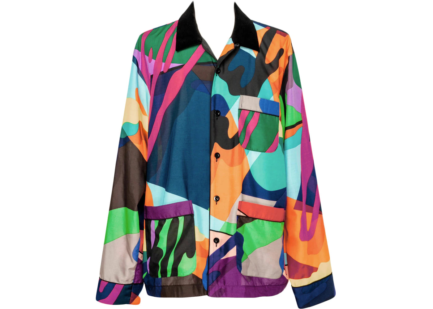 KAWS x Sacai L/S Shirt Multi