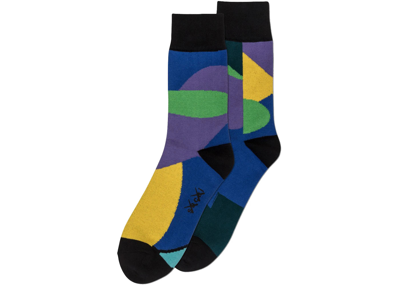 KAWS x Sacai Socks Multi