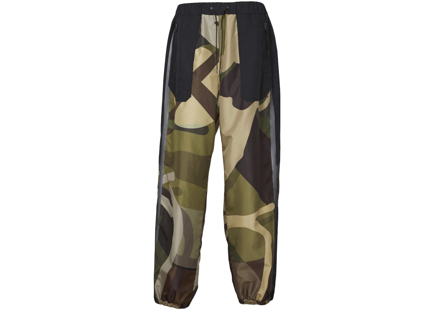 KAWS x Sacai Track Pants Green