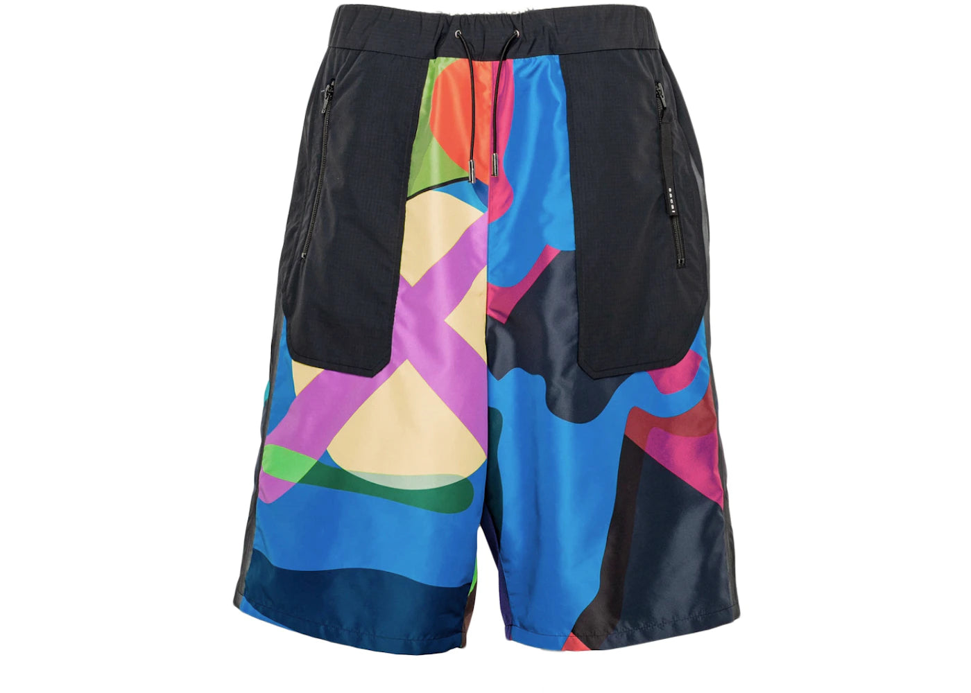 KAWS x Sacai Track Shorts Multi