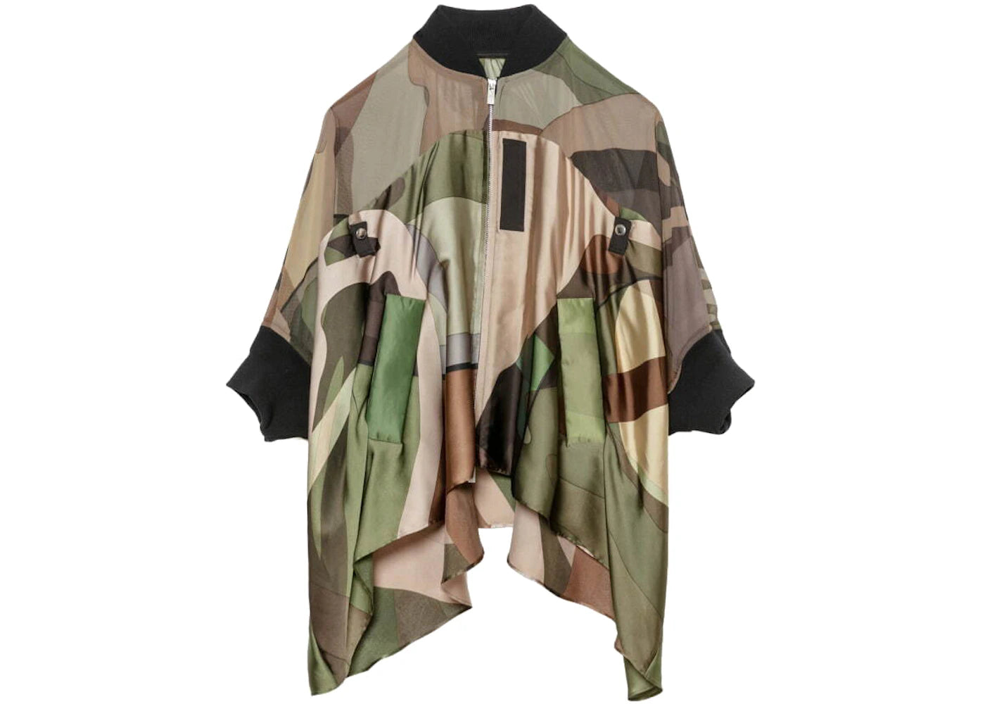 KAWS x Sacai Womens Camo II Blouson Green