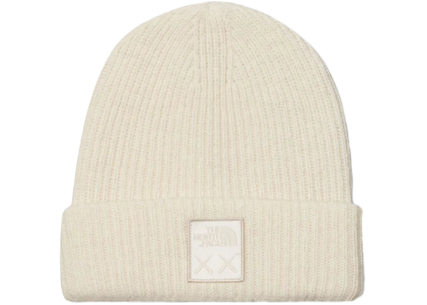 KAWS x The North Face Beanie (FW22) Moonlight Ivory