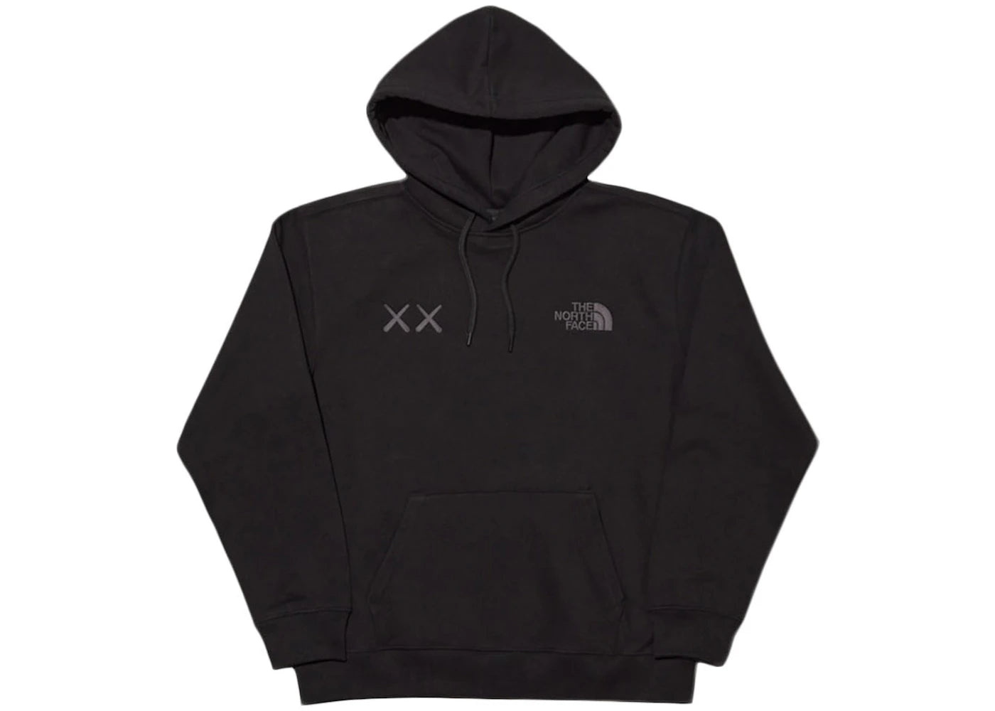 KAWS x The North Face Hoodie Black