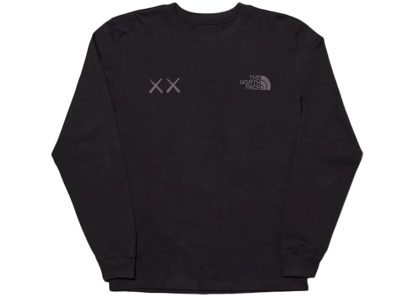 KAWS x The North Face L/S T-shirt Black