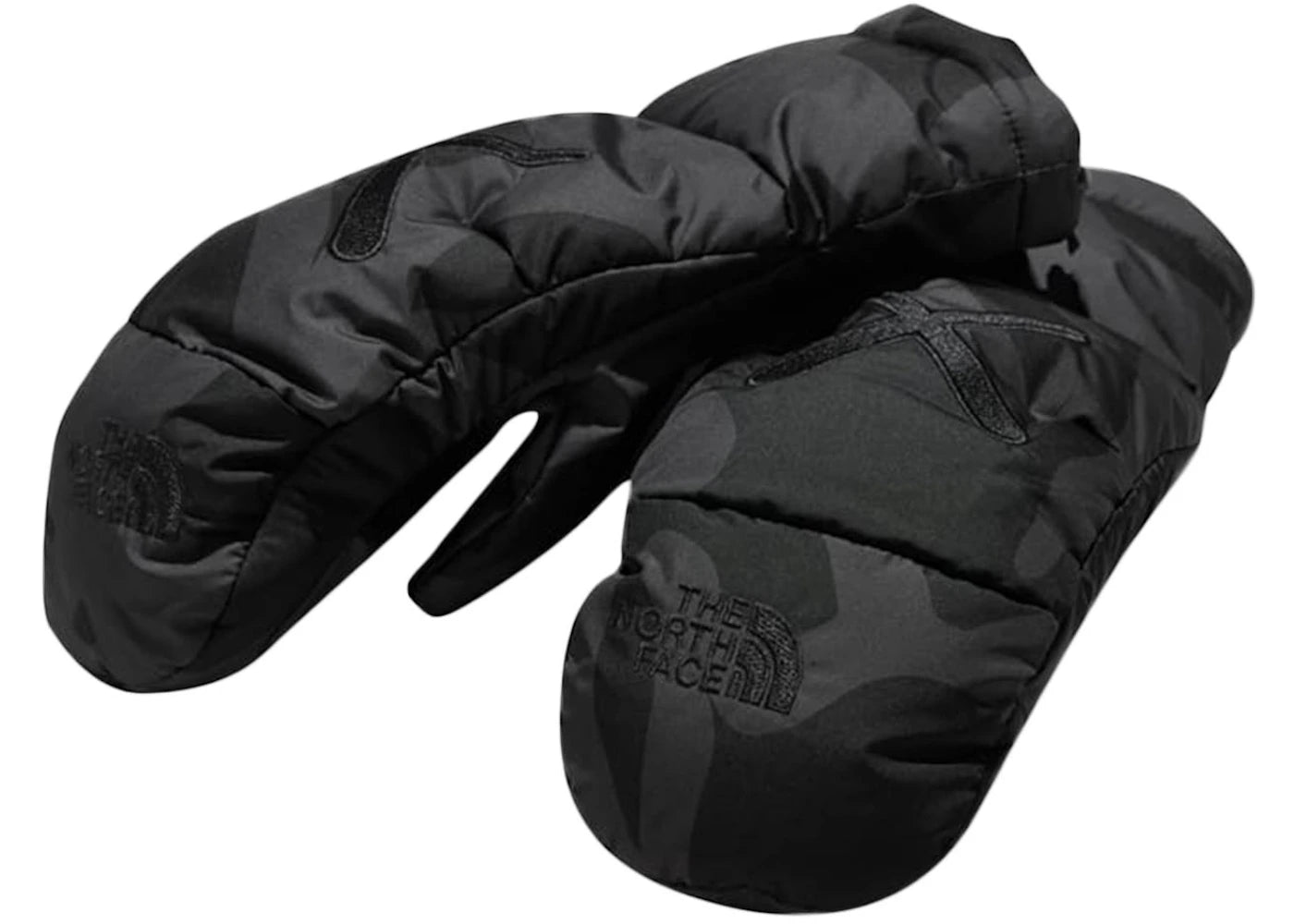 KAWS x The North Face Nuptse Mitt Black