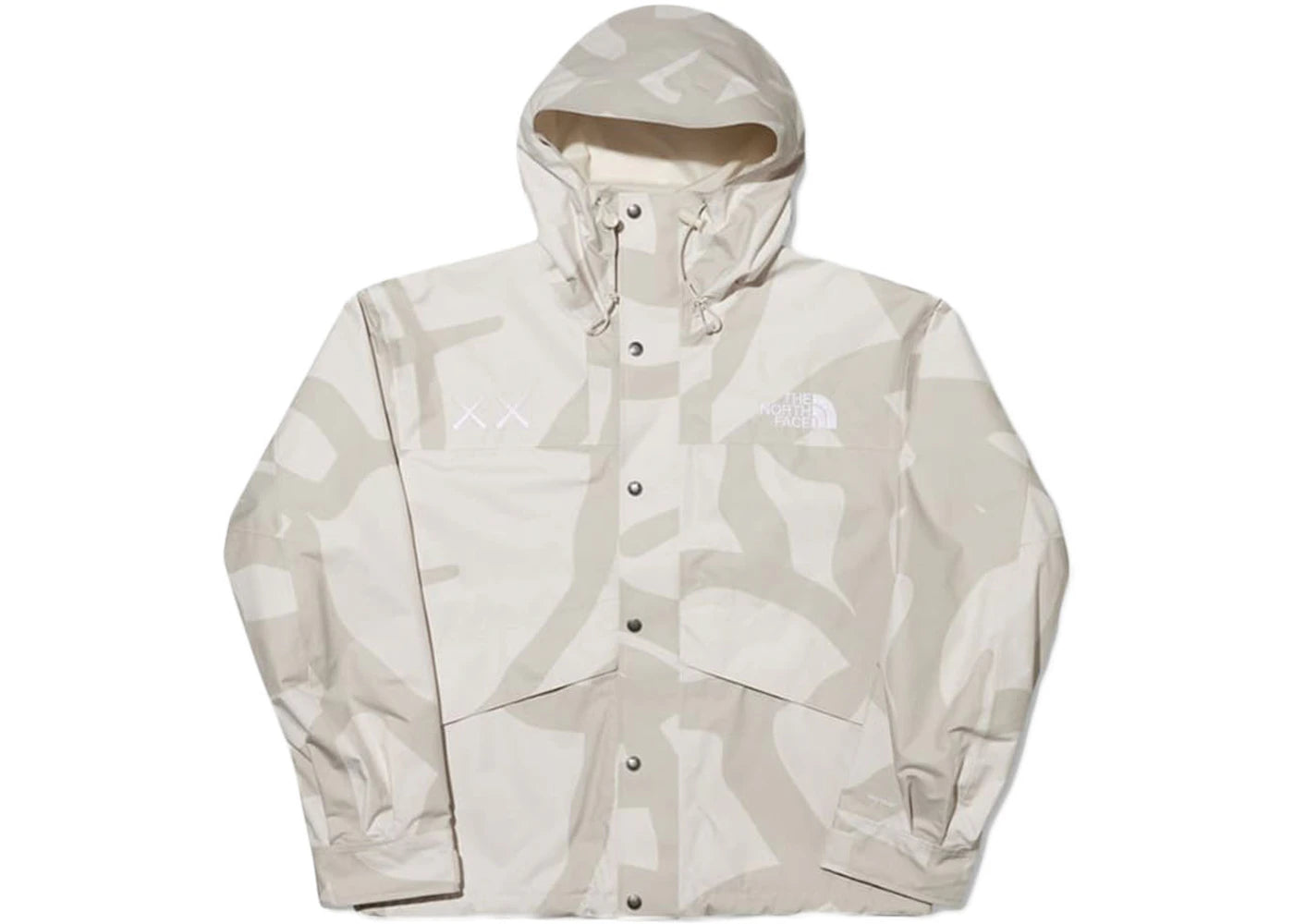 KAWS x The North Face Retro 1986 Mountain Jacket Moonlight Ivory