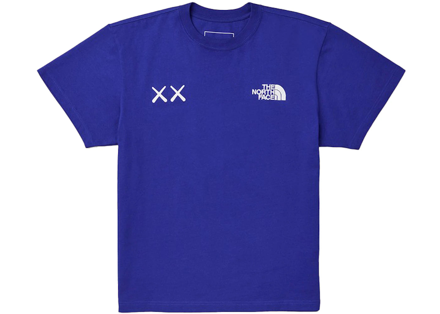 KAWS x The North Face Tee Bolt Blue