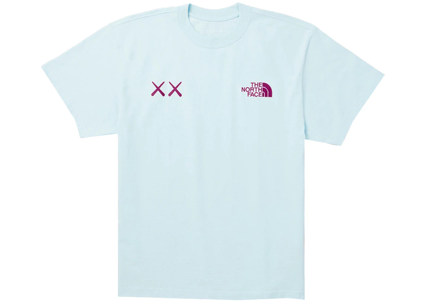 KAWS x The North Face Tee Ice Blue