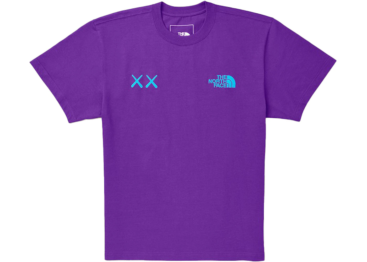 KAWS x The North Face Tee Gravity Purple