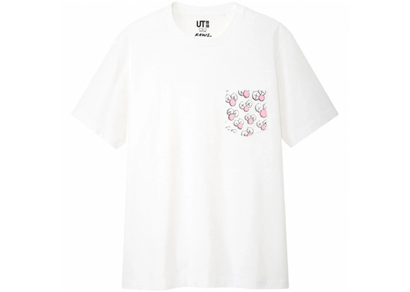 KAWS x Uniqlo BFF Pocket Tee (Japanese Sizing) White