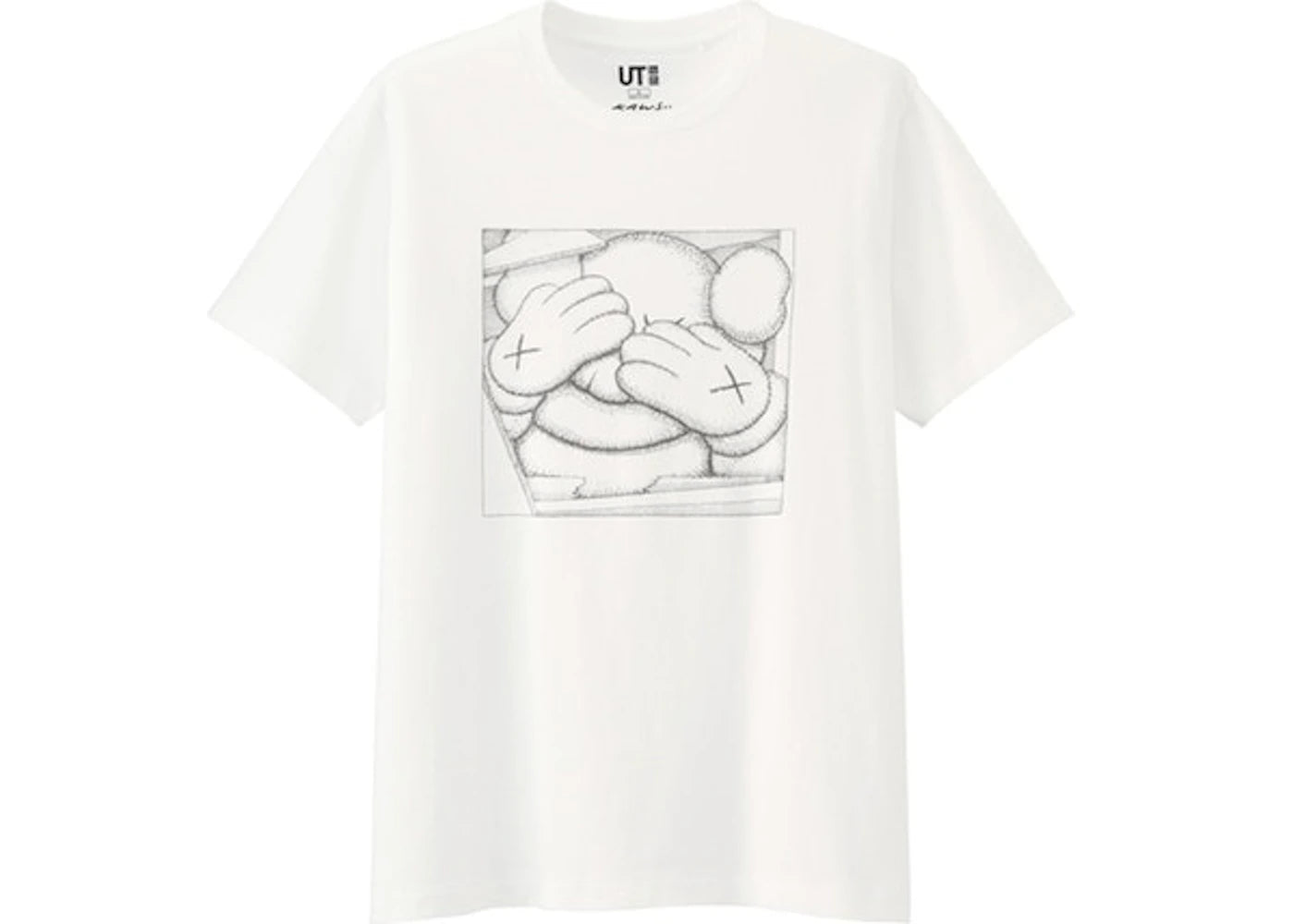 KAWS x Uniqlo Chum Tee (Asia Sizing) White