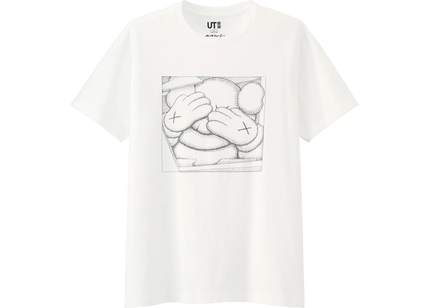 KAWS x Uniqlo Chum Tee White