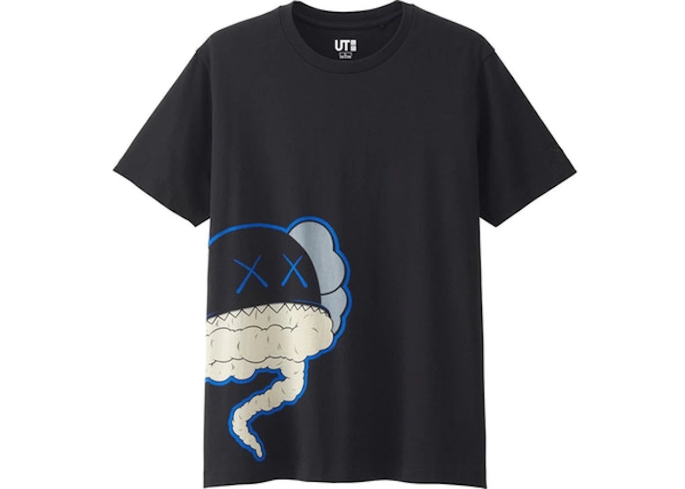 KAWS x Uniqlo Cloud Tee (Asia Sizing) Black