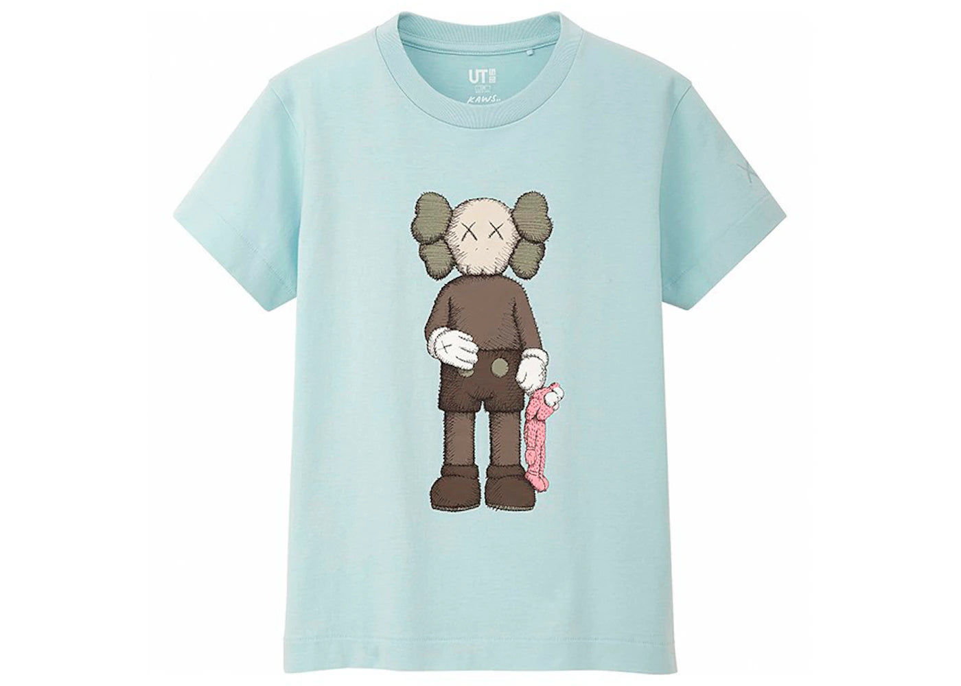 KAWS x Uniqlo Companion Tee (Kids) Light Blue