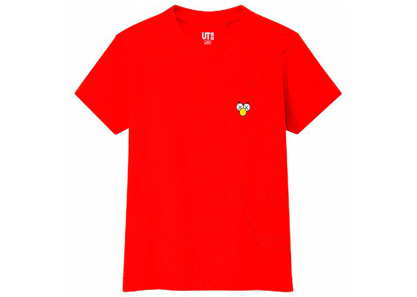 KAWS x Uniqlo Hands Tee (Kids) Red