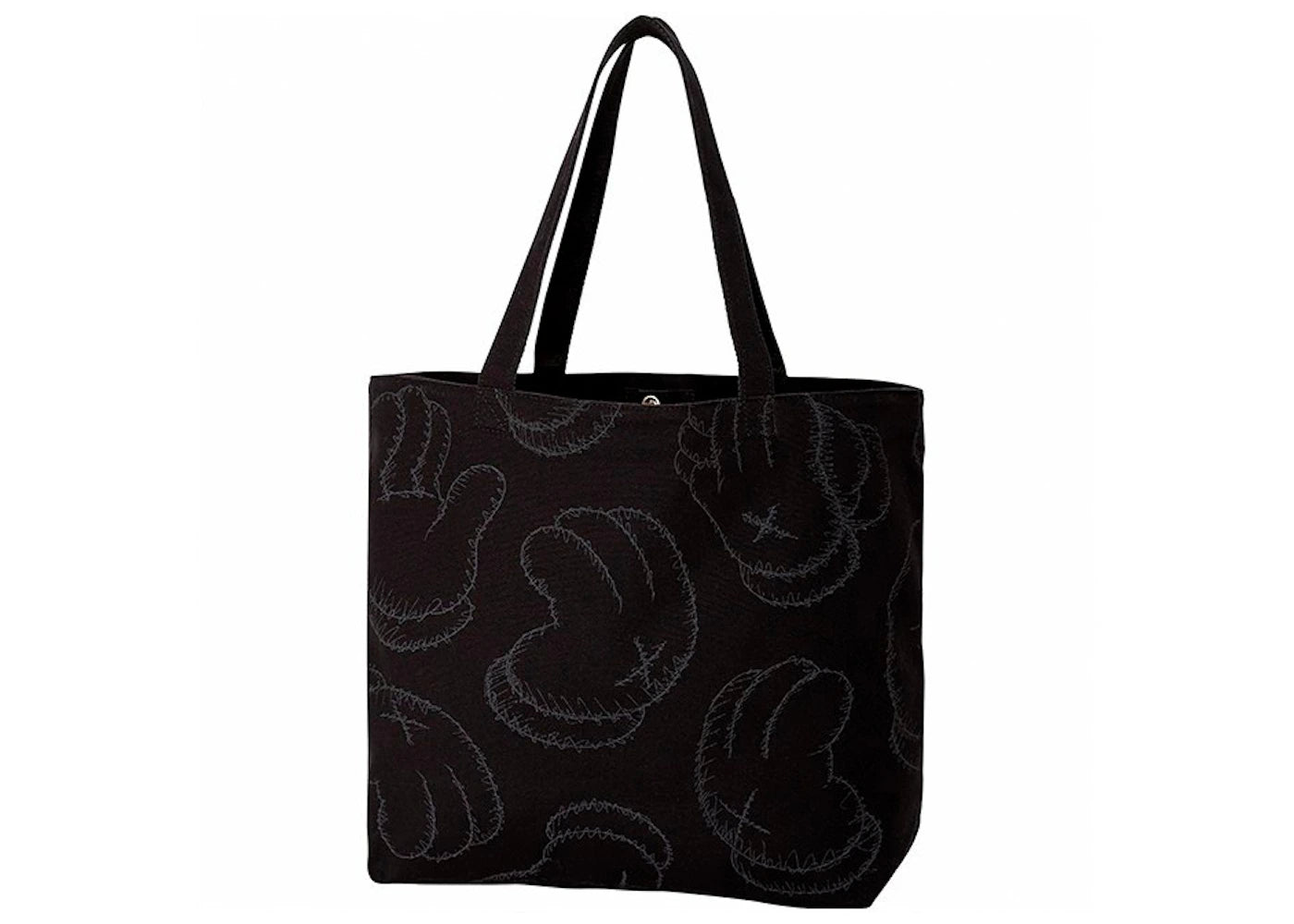 KAWS x Uniqlo Hands Tote Bag Black