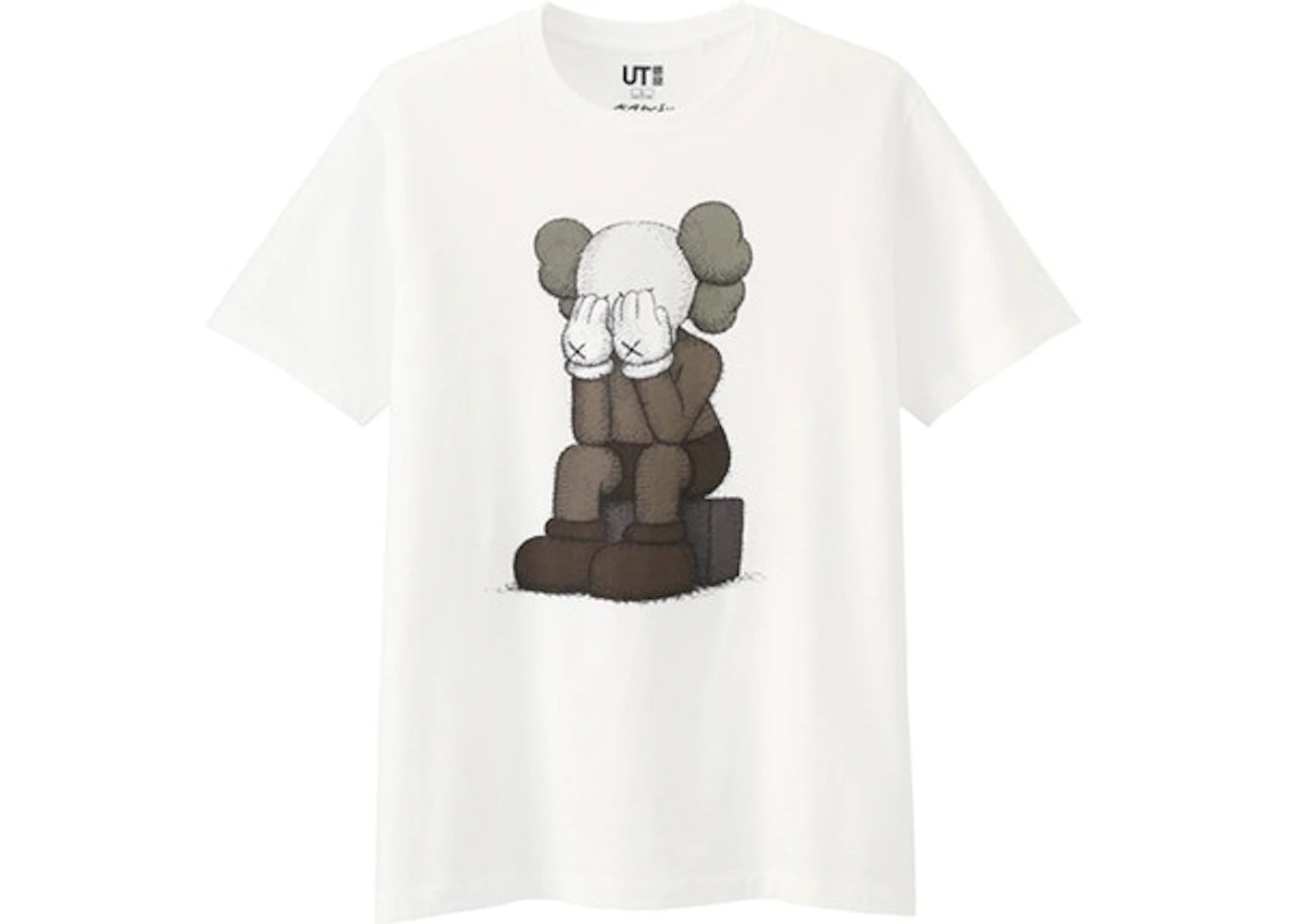 KAWS x Uniqlo Passing Through Tee (Japanese Sizing) White