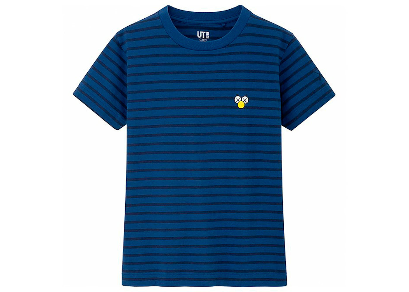KAWS x Uniqlo Striped Tee (Kids) Navy