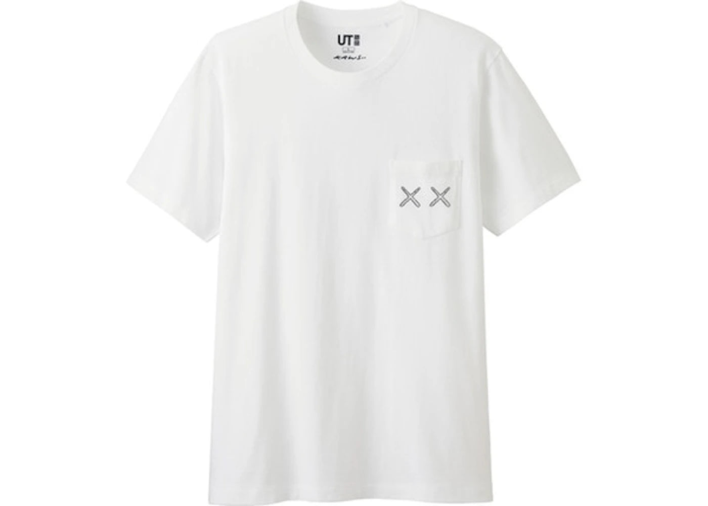 KAWS x Uniqlo XX Pocket Tee (Japanese Sizing) White